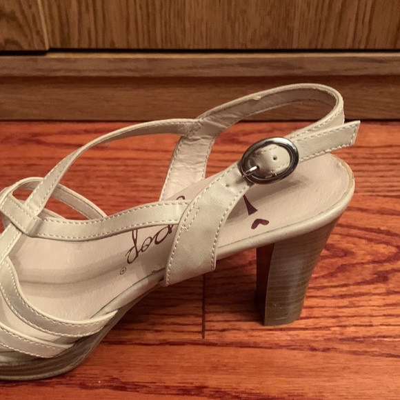 Jelly pop beige heeled sandals - Picture 11 of 11